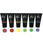 پلی ژل ۳۰ میل (۶ رنگ) برند NBI